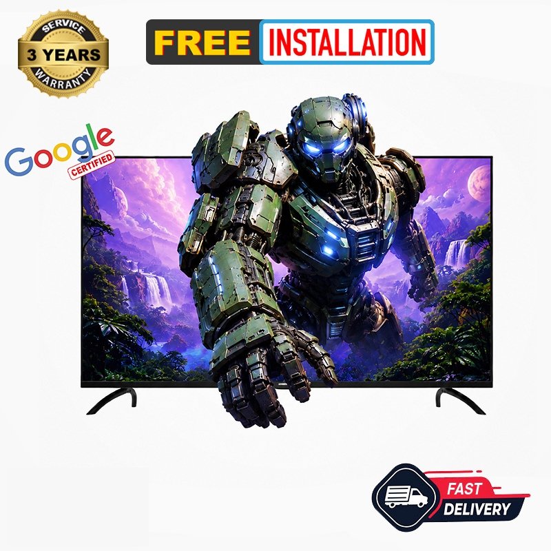 Vision 50" QLED Google TV 4K PQ6 Galaxy Plus