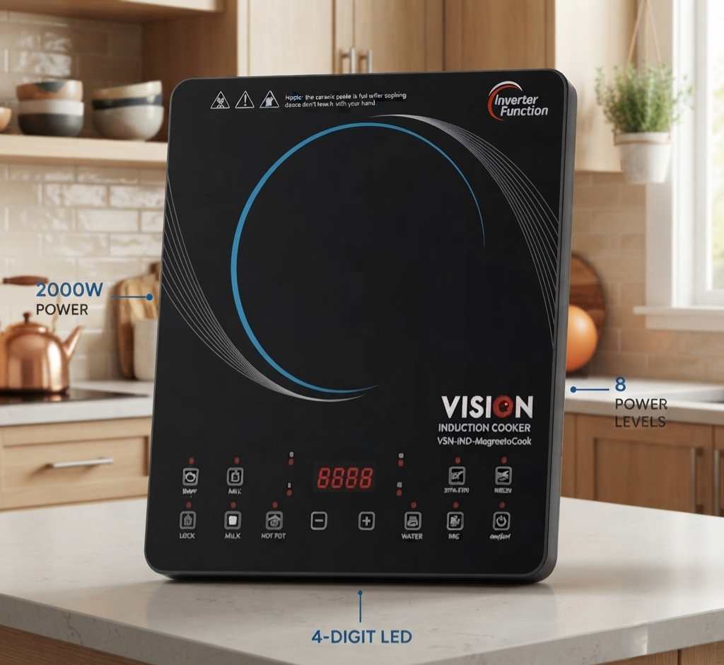 Vision Induction Cooker VSN-MagnetoCook 2000W