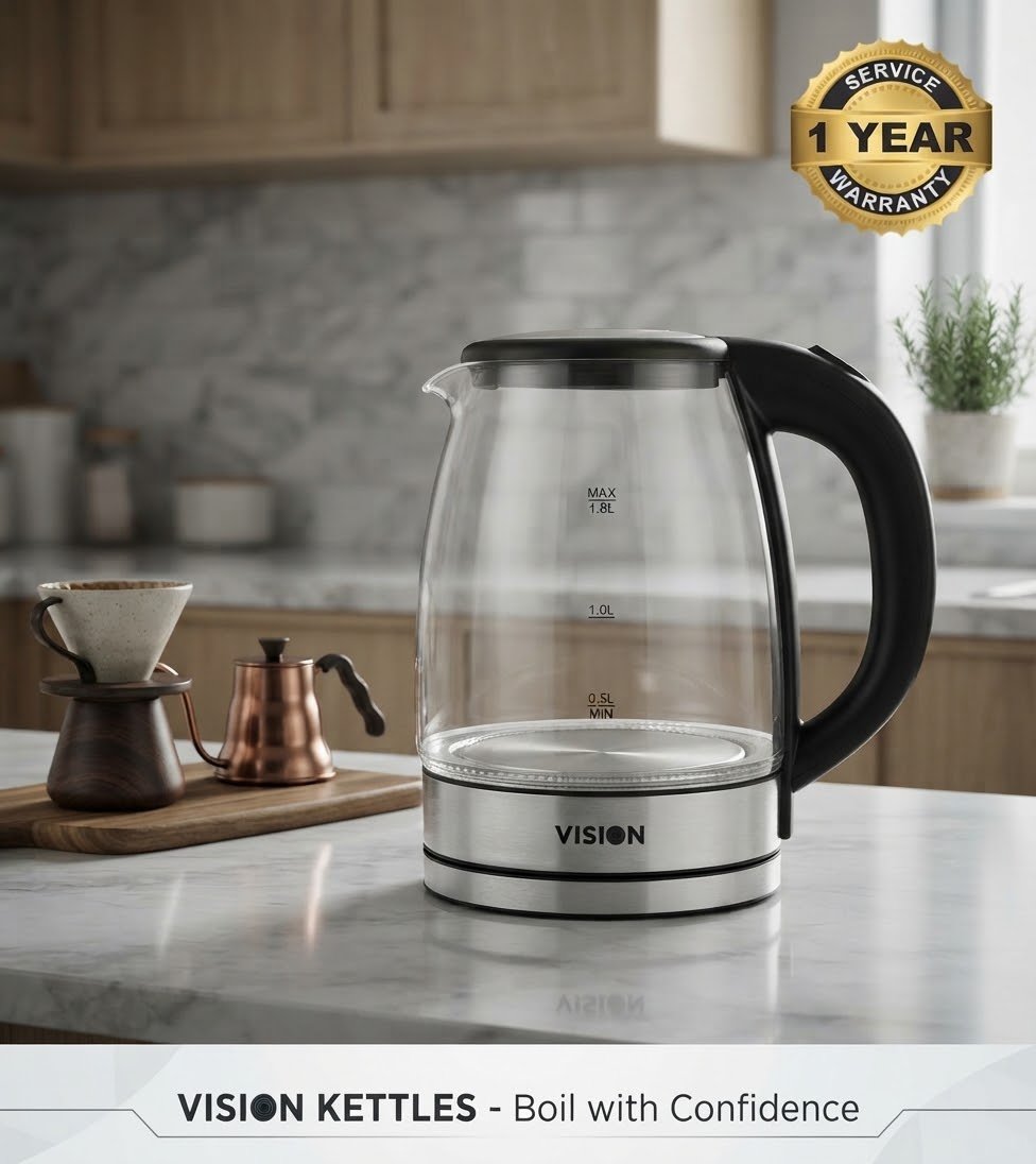 Vision Electric Kettle 1.8L VIS-EK-016 Glass