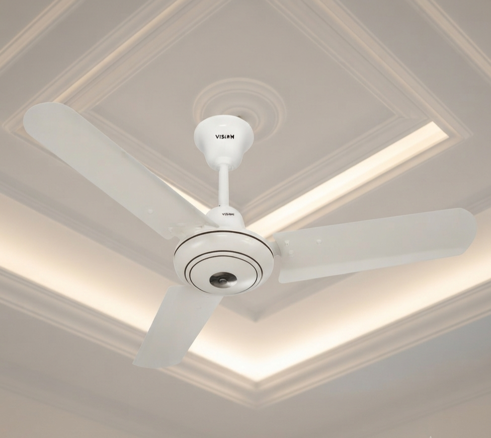 Vision Super Ceiling Fan (off white) 900mm 36"