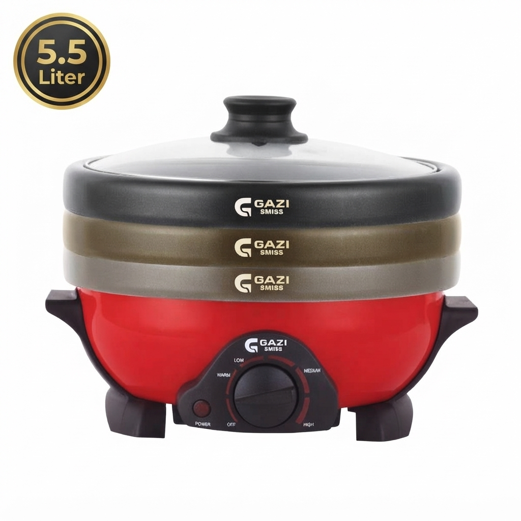 Gazi Multi Cooker 5.5L-GMS Smiss